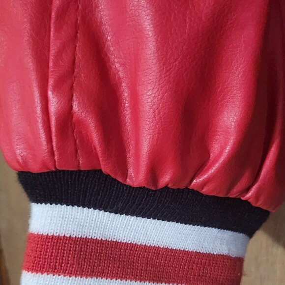 The Ohio State Buckeyes Team Jacket Boys Size XL 14/16 Brand New Red & Black - Picture 8 of 10